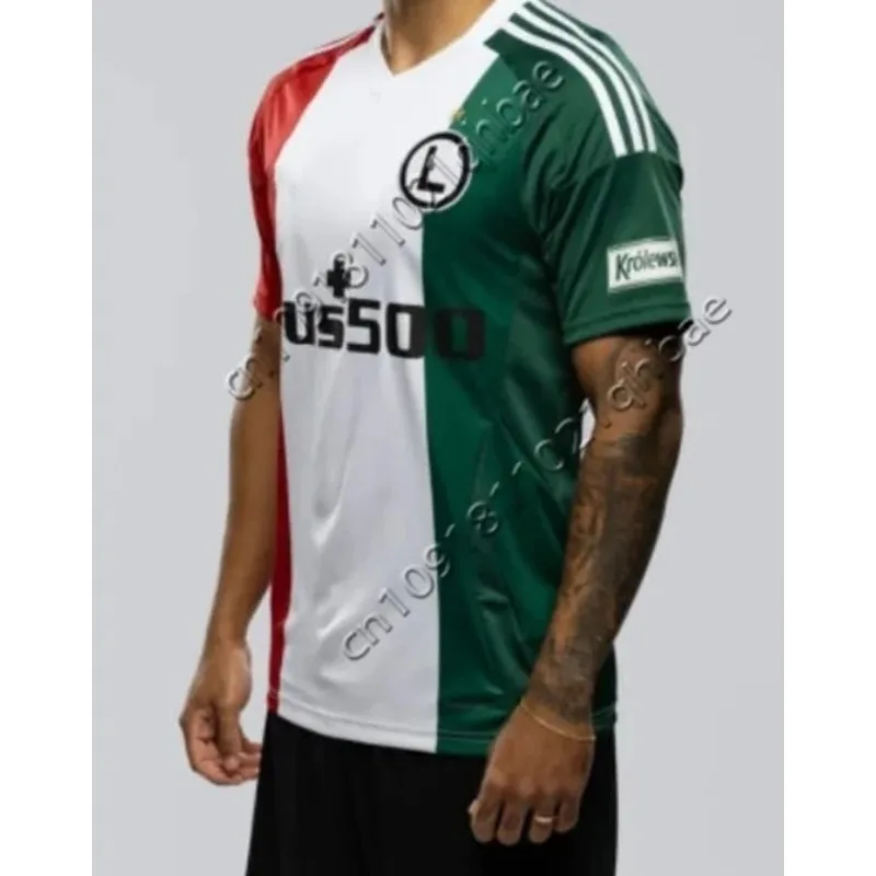 

Польский мужской футбольный трикотаж Legia Warsaw Classic Plus 500, футбольный трикотаж для взрослых/KID, дышащий тренировочный трикотаж большого размера