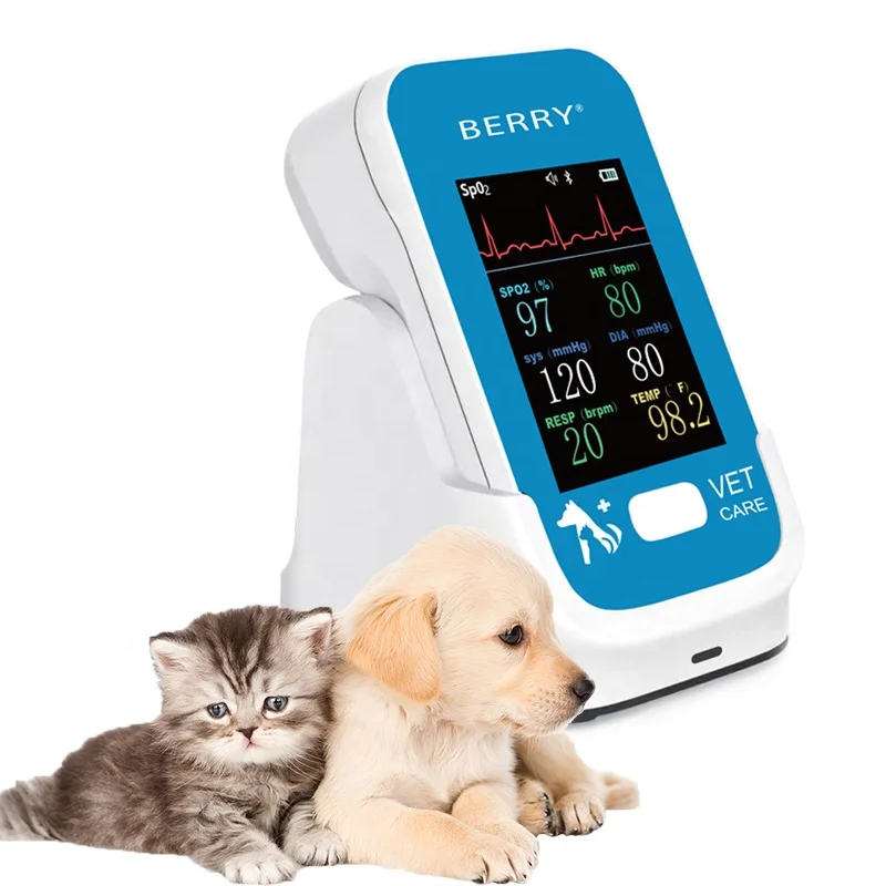 

Berry Vet Veterinary Handheld Pulse Oximeter for dog cat horse hot sale Veterinary Multi-parameter Monitors