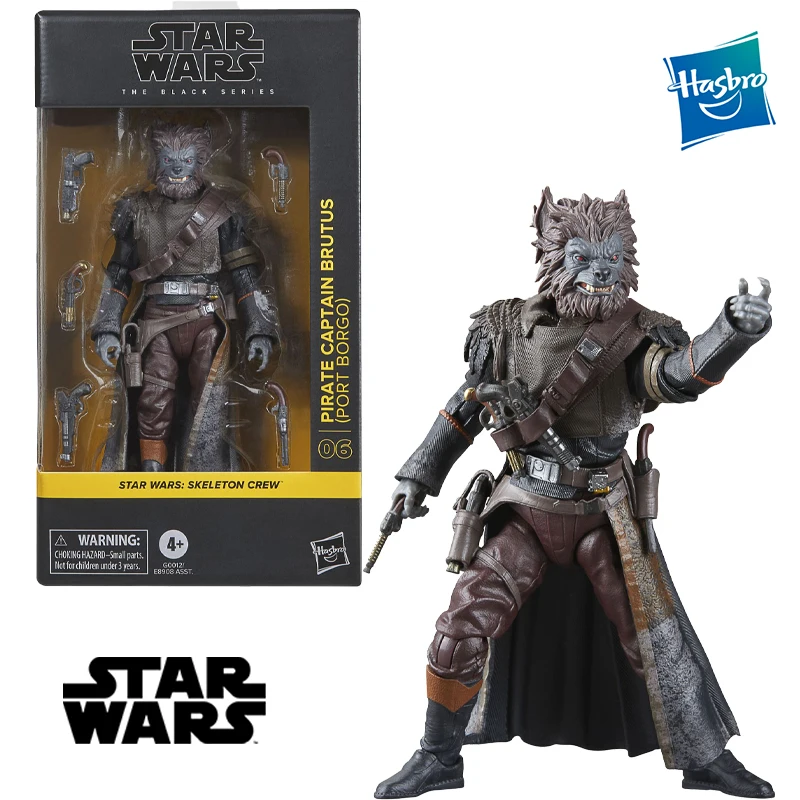 Hasbro Star Wars The Black Series: Pirate Captain Brutus (Port Borgo) (Star Wars: Skeleton Crew) New Action Figures