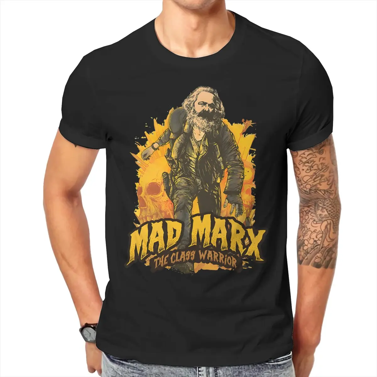 The Great Marx The Class Warrior Cool T Shirt Vintage Teenager Gothic High Quality Tshirt Large Crewneck  Men Clothing