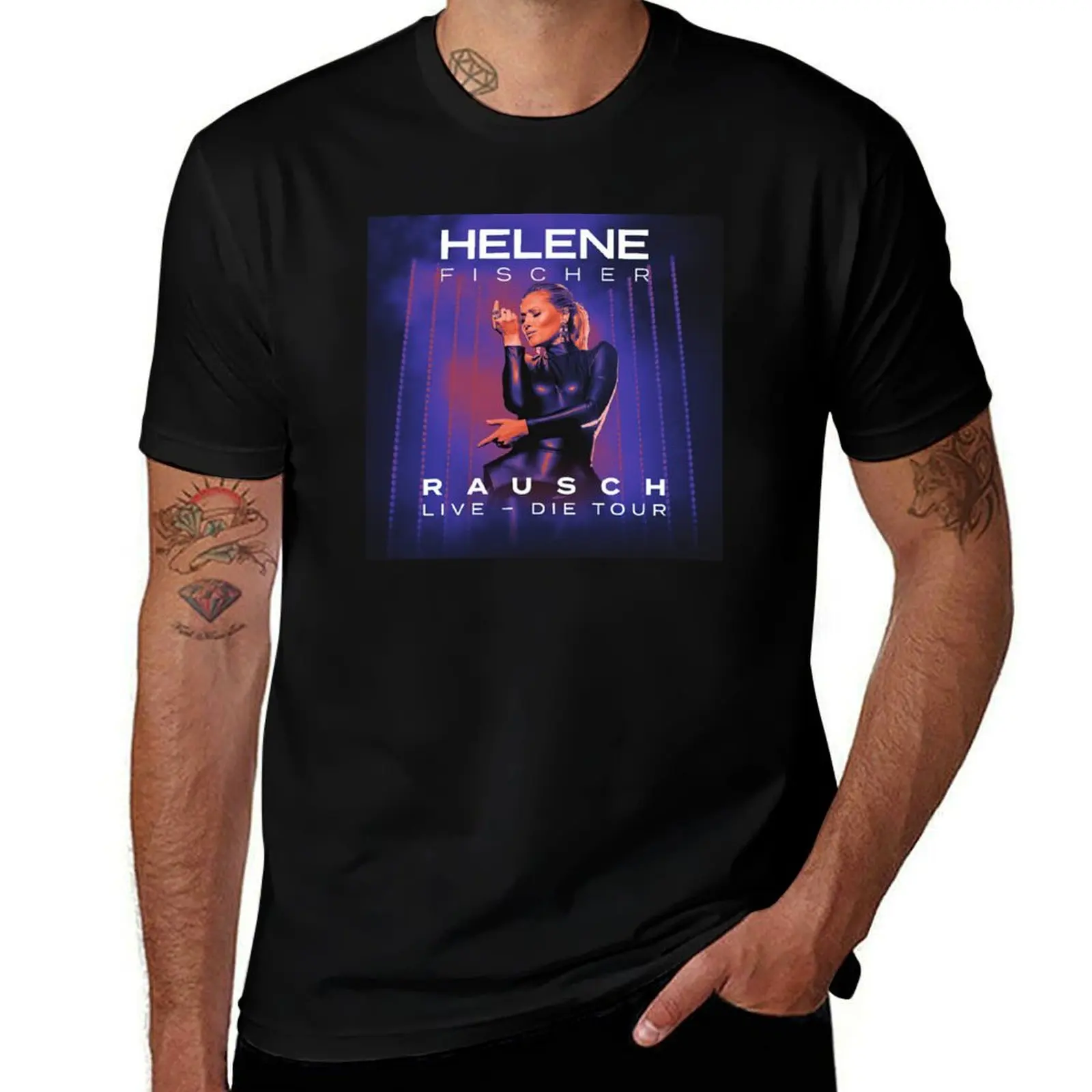 Helene Fischer Live - Die Tour T-Shirt Summer Casual Loose T-Shirt