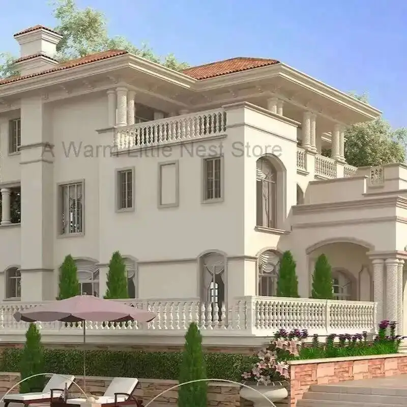 ABS Plastic Mold Reling Romeinse Pijler Kolom Schimmel Beton Baluster Mallen Thuis Ornament Tuin Decoratie Europese Tuinhek