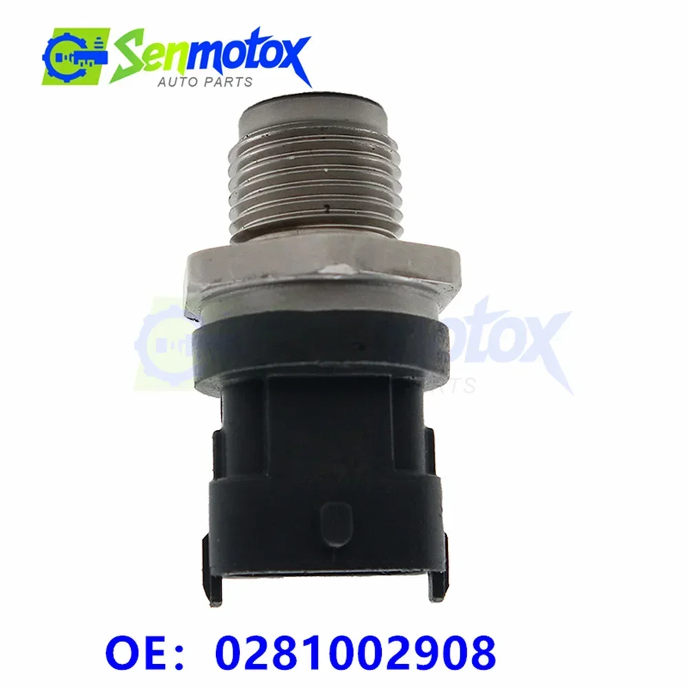 

0281002908 55190763 314004A010 Fuel Rail Pressure Sensor For KIA Sorento Hyundai Mitsubishi HOLLAND T6 LANCIA ALFA ROMEO 147