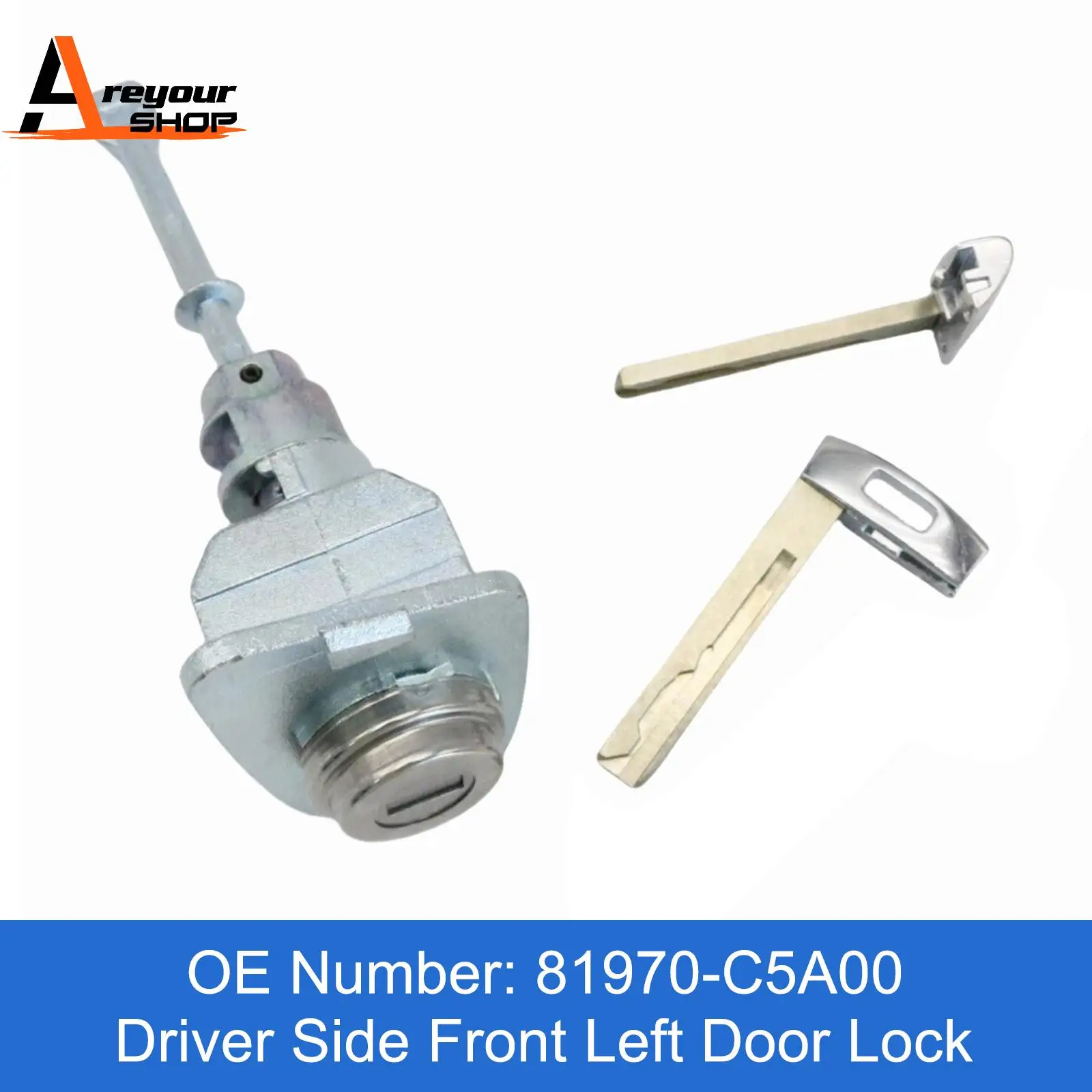 

Driver Side Front Left Door Lock 81970-C5A00 for Kia Sorento 2016 2017 2018 2019 2020