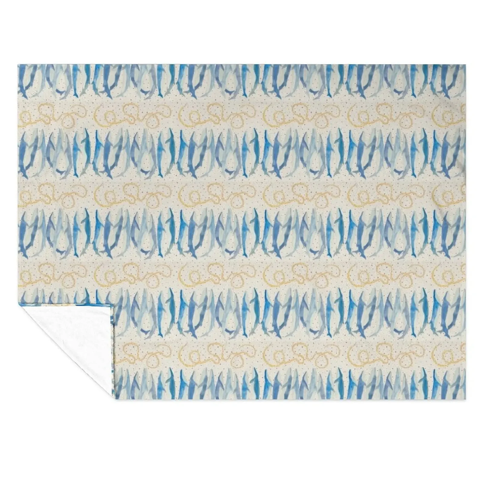 

Fin Whales Praying Throw Blanket Blankets For Baby Warm Bed covers Bed Blankets
