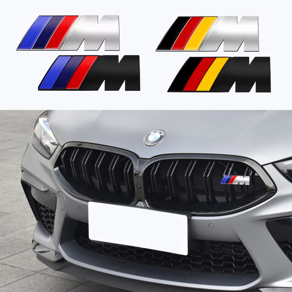 Metal Car Front Trunk Logo Grille Emblem Accessories For BMW E36 E39 E46 E60 E90 E90 F01 F10 F30 E93 G01 G20 G21 G30 G11