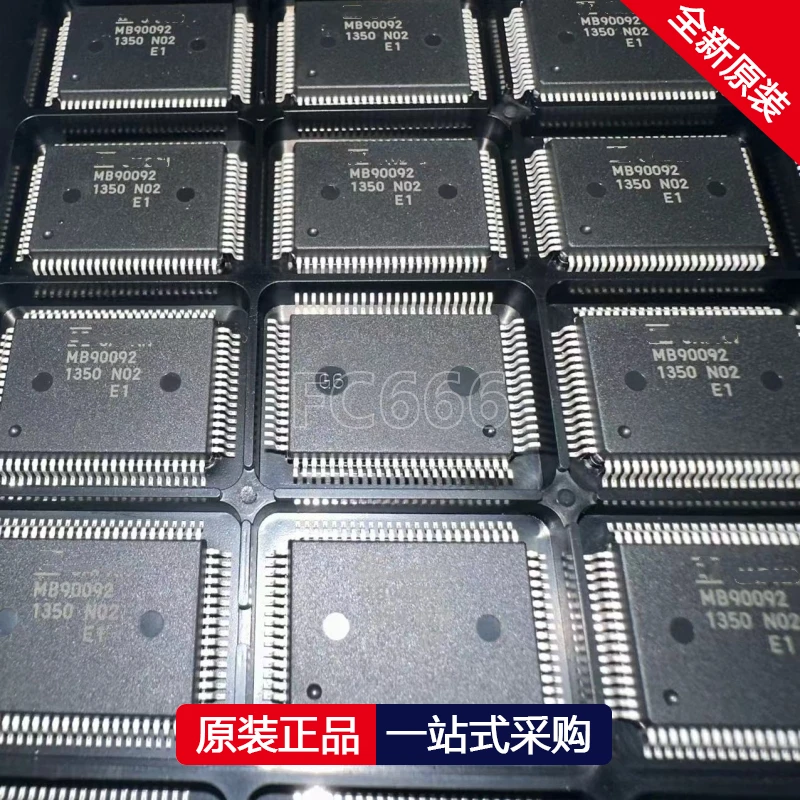 1pcs MB90092PF-G-BNDE1 mb90092 qfp80 16 bit mikro controller-mcu video overlay modul ic chip