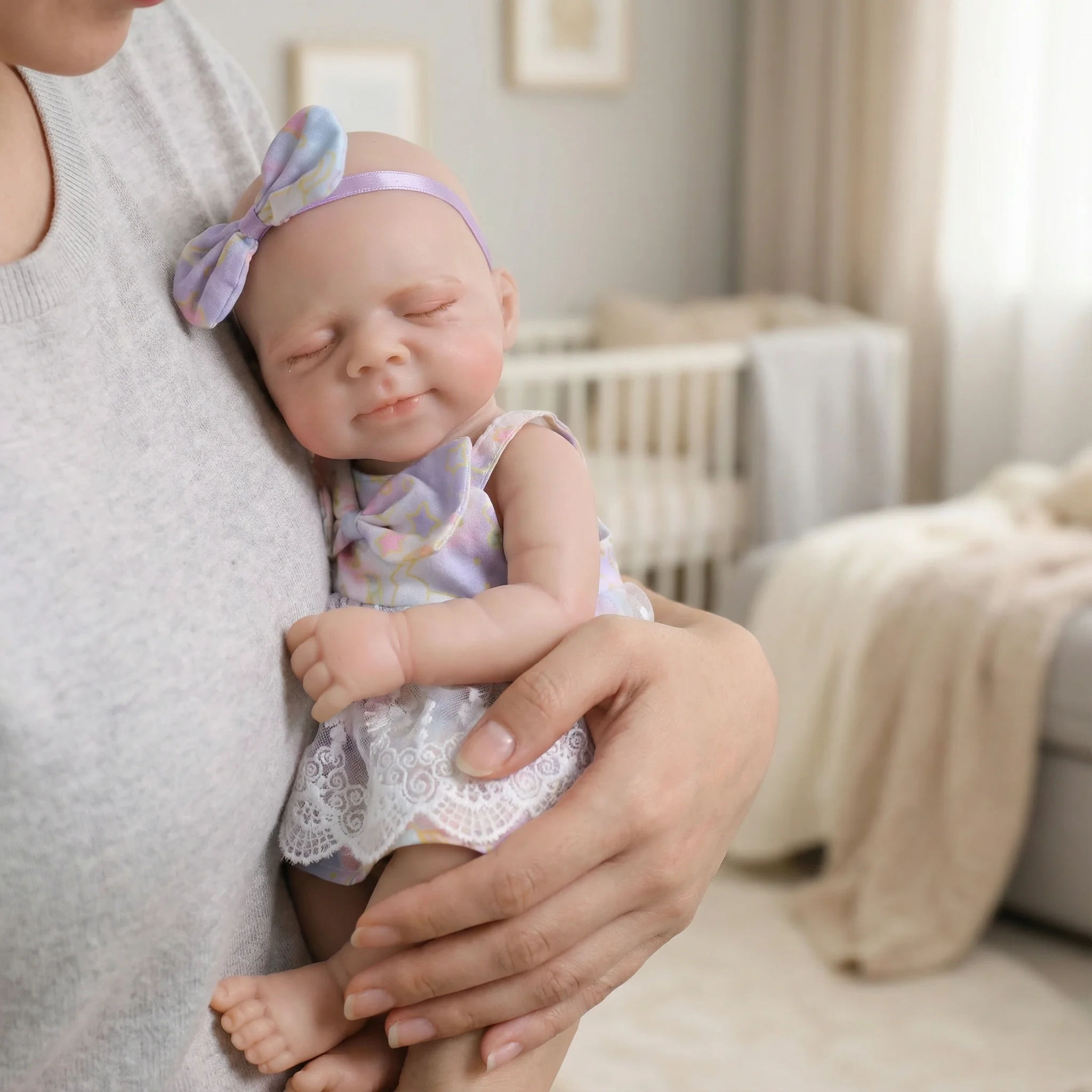 

12inch Solid Silicone Pascale NPK Collectible Art Doll with Elastic Stretchable Mouth Can Open 1100G Weight