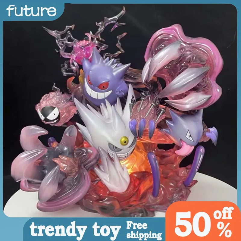 

Коллекционная фигурка Покемон Кавайи: Генгар, Венузавр (эволюция), светящаяся, для детей, на Рождество, подарок