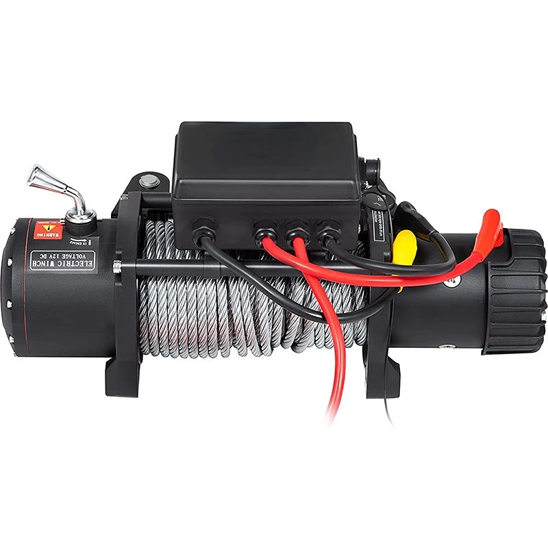 High Quality Electric Offroad Truck winch With wire rope 12v 24v 13000lbs For 4wd