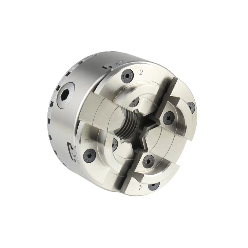 4-Inch 4-Jaw Wood Lathe Chuck with 1
