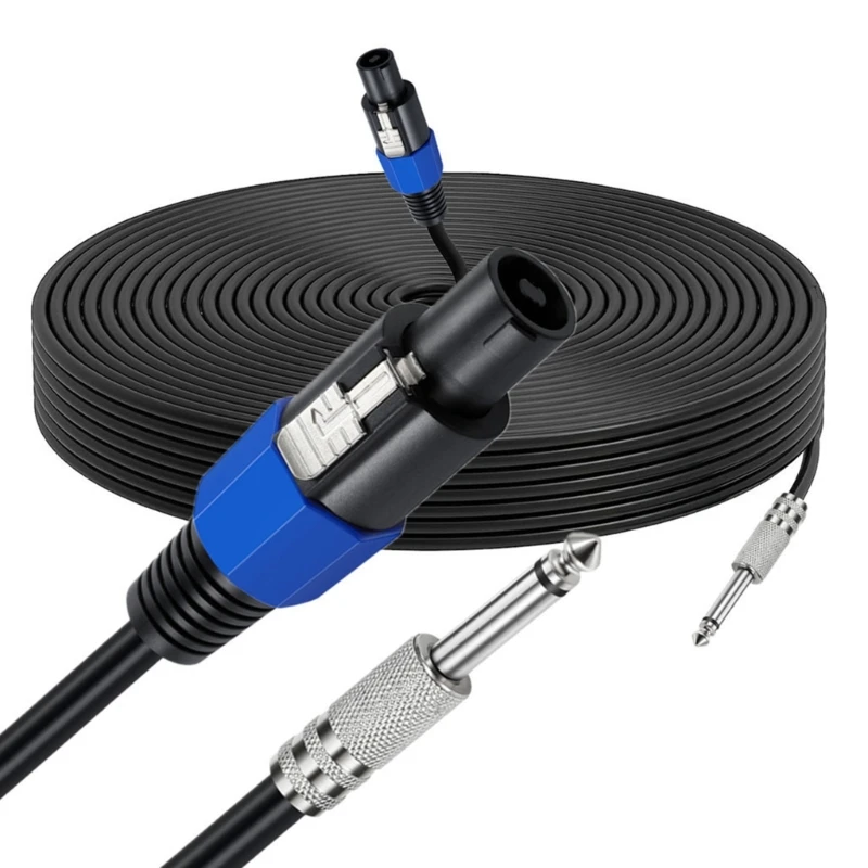 Speaker Cable Speakon Male to 6.35mm 1/4