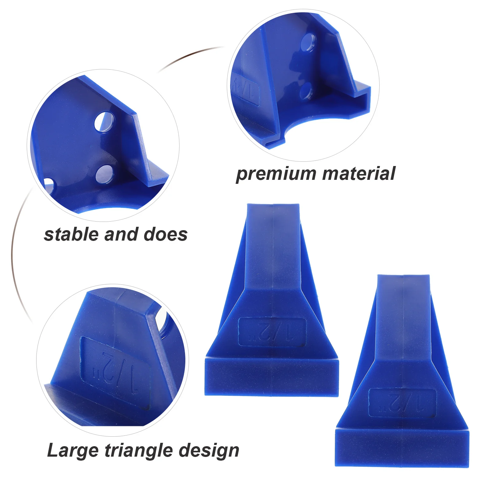 

20Pcs Flooring Spacers Wedges Heavy Duty PP for Hardwood Laminate Wood Flooring Installation Tool Kit Easy to Use