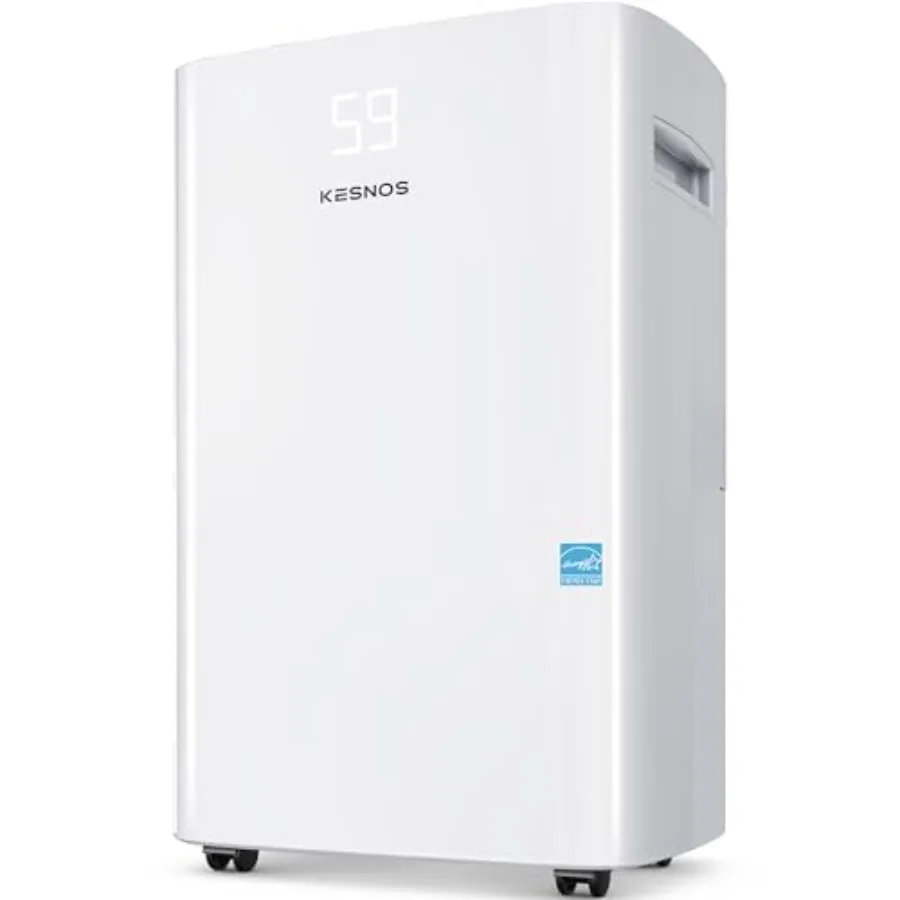 

5000 кв. м. Фут. Самый эффективный осушитель воздуха Energy Star 2025 для дома, 80 пинтов, с дренажным шлангом для подвала и спальни B