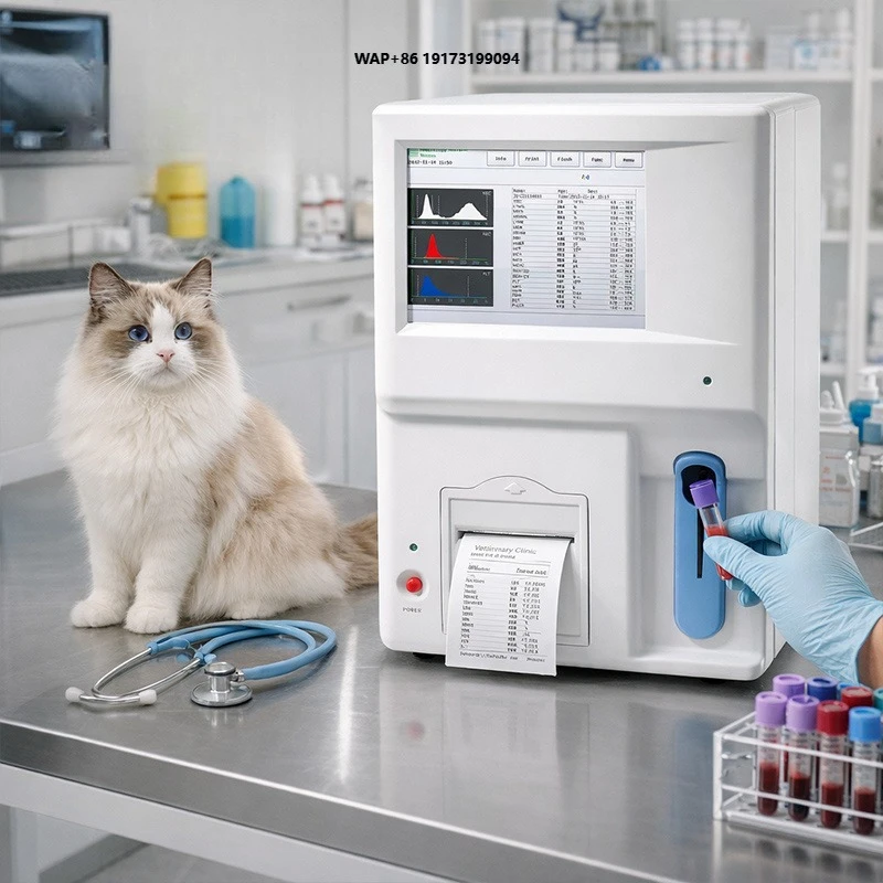 Fully automated clinical veterinary analyzer, pathology analysis equipment, affordable
