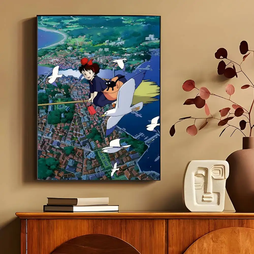 Cartoon Movie K-Kikis D-Delivery Service Posters HD Print Vintage Wall Art Decor for Home Study Room - view 5