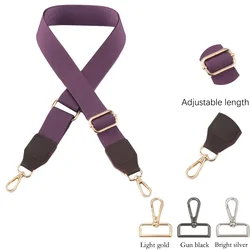 3.8CM Purple Series Colorful Bag Straps For Handbag Adjustable Single Shoulder Belt Strap For Shoulder Bag  Accessories Replacem