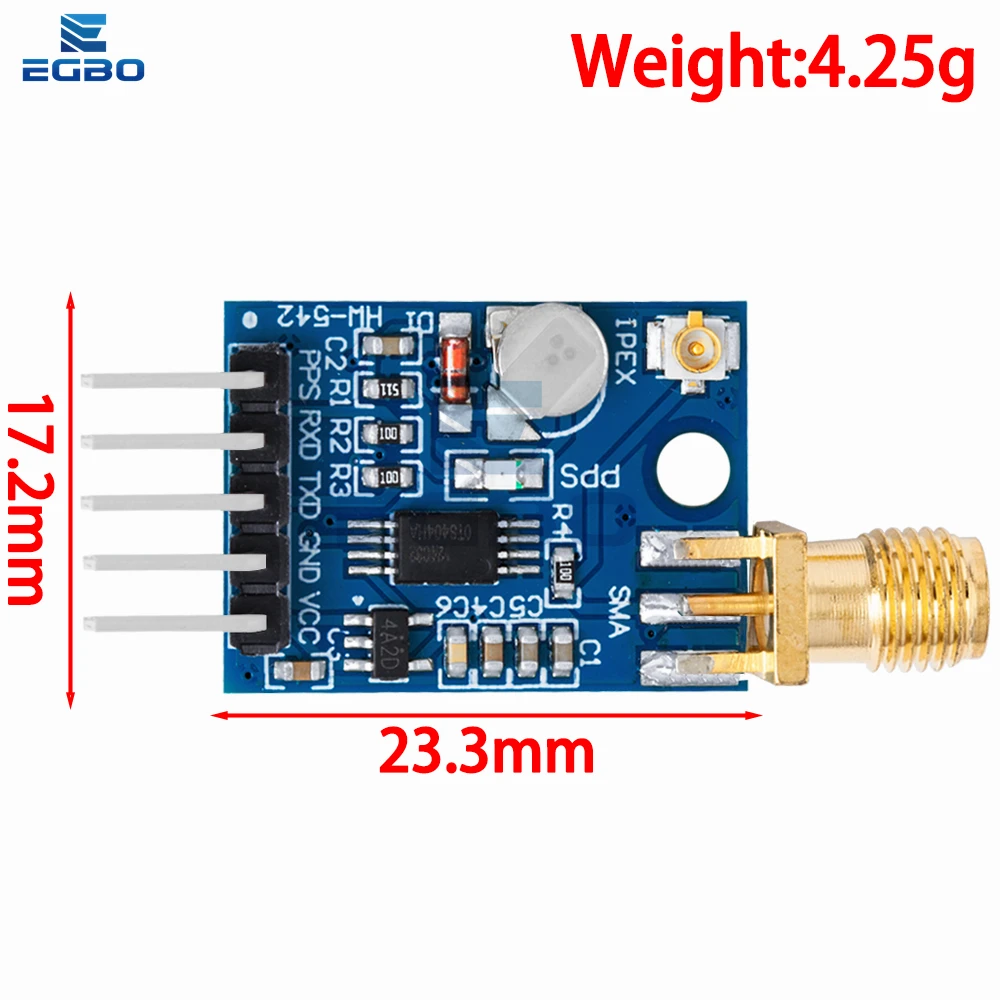 Neo-6m Neo-7m مزدوج الوجهين نظام تحديد المواقع وحدة صغيرة Neo-m8n تحديد المواقع عبر الأقمار الصناعية متحكم Scm Mcu مجلس التنمية لاردوينو