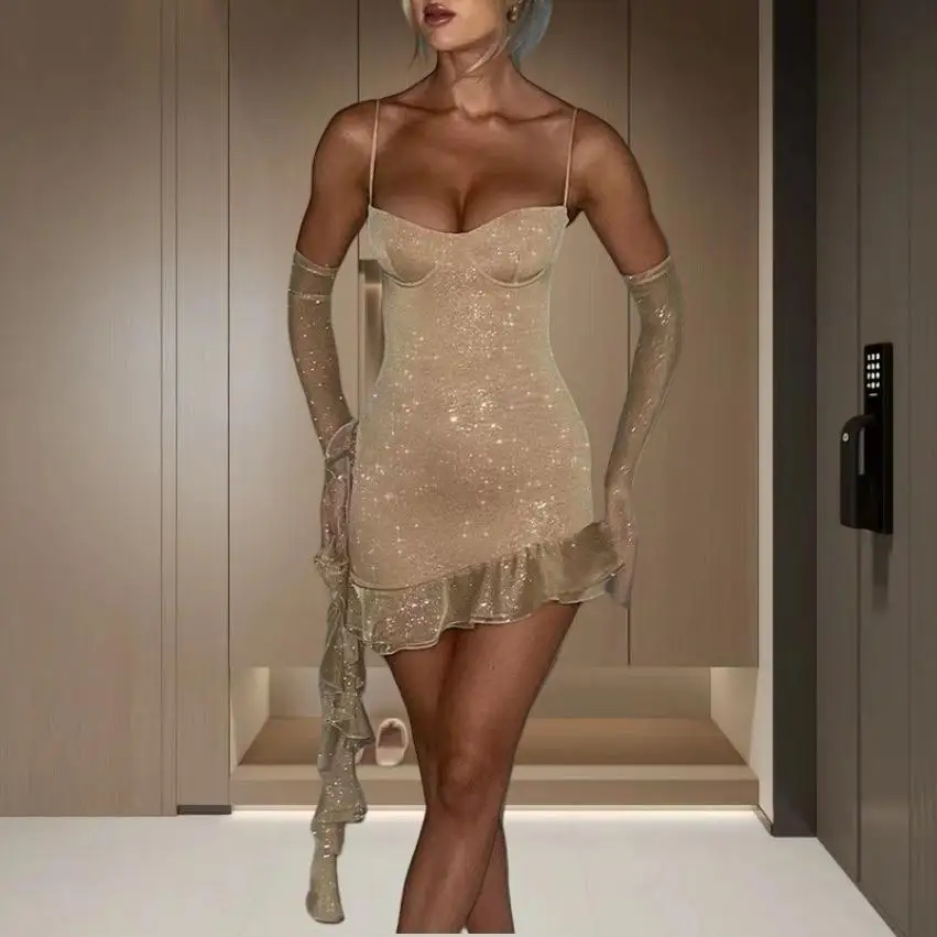 مثير فتاة حار بال الفضة الحرارة صافي Svel Dr Faionable منتصف الخصر ort Sve المرأة الدكتور الصيف الربيع