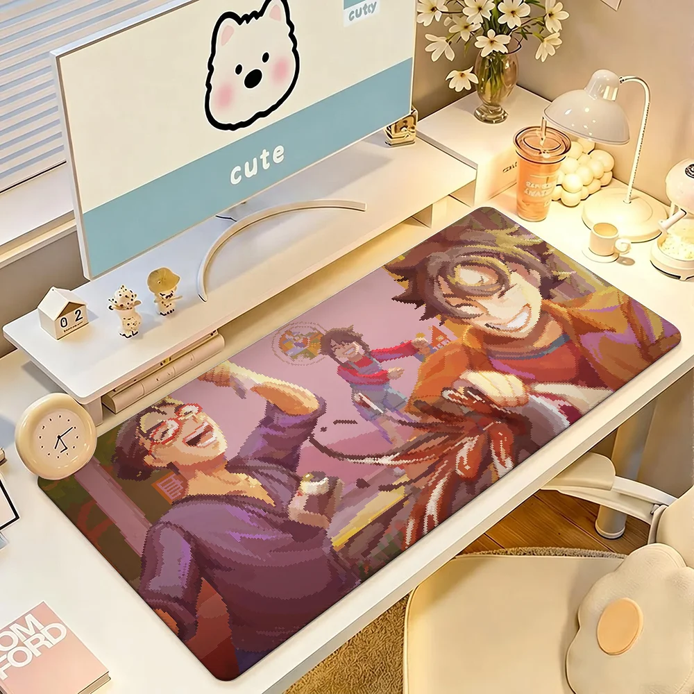 Game U-Until T-Then Mouse Pad Anti Slip Rubber Edge Locked Thickened Laptop Gaming Desk Mat - view 4
