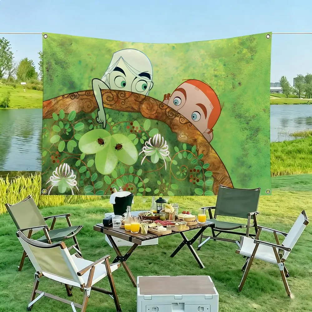 The S-secret Of Kells Flags Hanging Flag Banner Home Outdoor Camping Picnic Party Decoration Fashion Best Selling Wall Art Decor