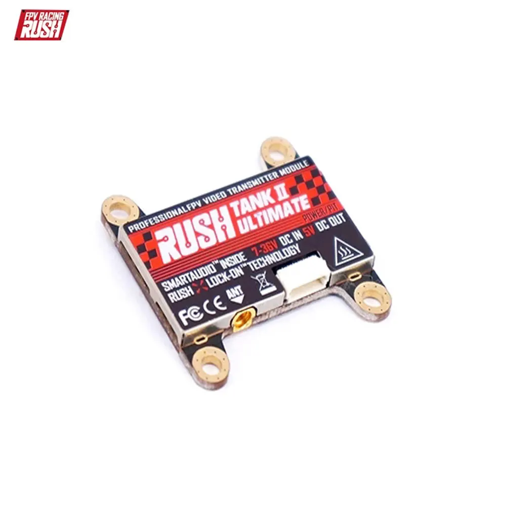 RUSH TANK II V2 5.8G 48CH Raceband PIT/25-800mW Switchable 2-8S VTX for RC FPV Racing Freestyle Nazgul5 Tyro129