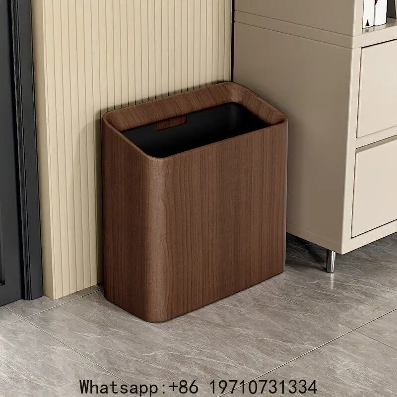 Trash can household large capacity uncovered sanitary bucket office bedroom high value paper basket
