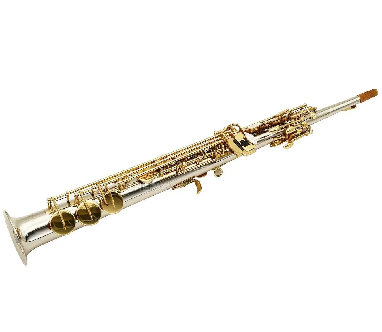 

cupronickel Soprano saxophone Neck Built-in Sax For Professional