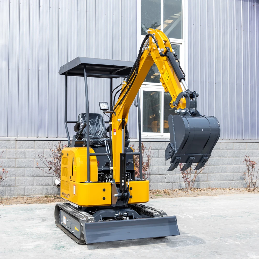 For sale Mini Excavator 1.5, 2 tons Crawler Excavator Farm Garden Euro 5 Mini Small Excavator Diesel Engine Hydraulic Customized