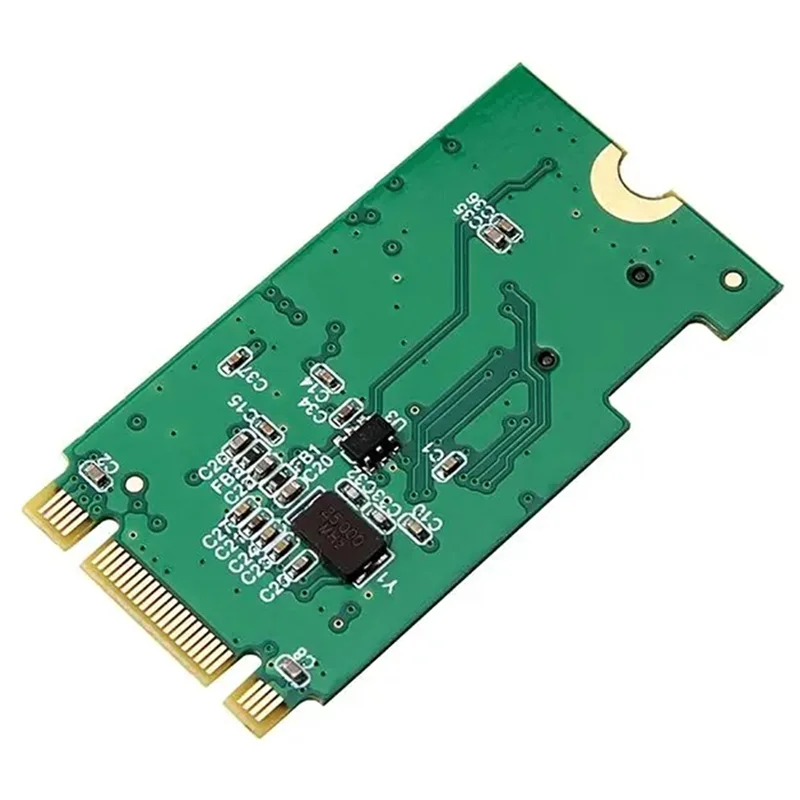 Goed gemaakt voor M.2 Micro-SD-kaartlezer Micro-SD SDHC SDXC TF naar M2 B Key T-Flash-adapter voor PC M.2 NGFF SSD Ondersteuning 512 GB