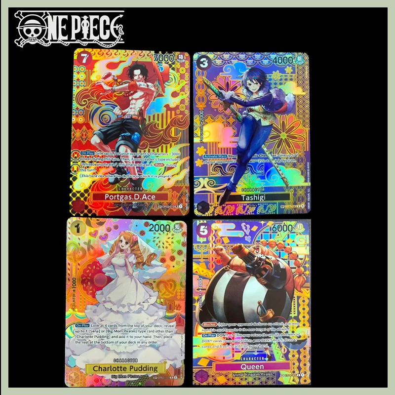 

Аниме One Piece SEC Персонаж Portgas.D.Ace Tashigi Charlotte Pudding Queen Премиум-коллекция Diy Card Самодельные карты Подарочные игрушки