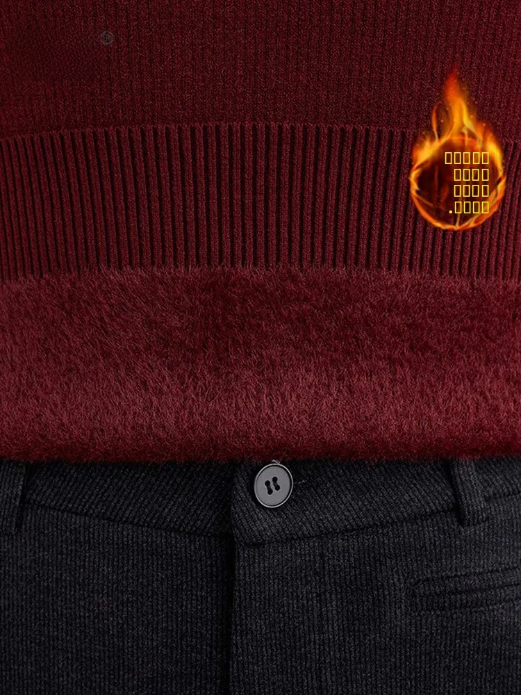 

Autumn Winter Thiened Fce Lined Knitted Zipper Cardigan Women's Faionable Loose Fit Open Front Sweater Outerwear