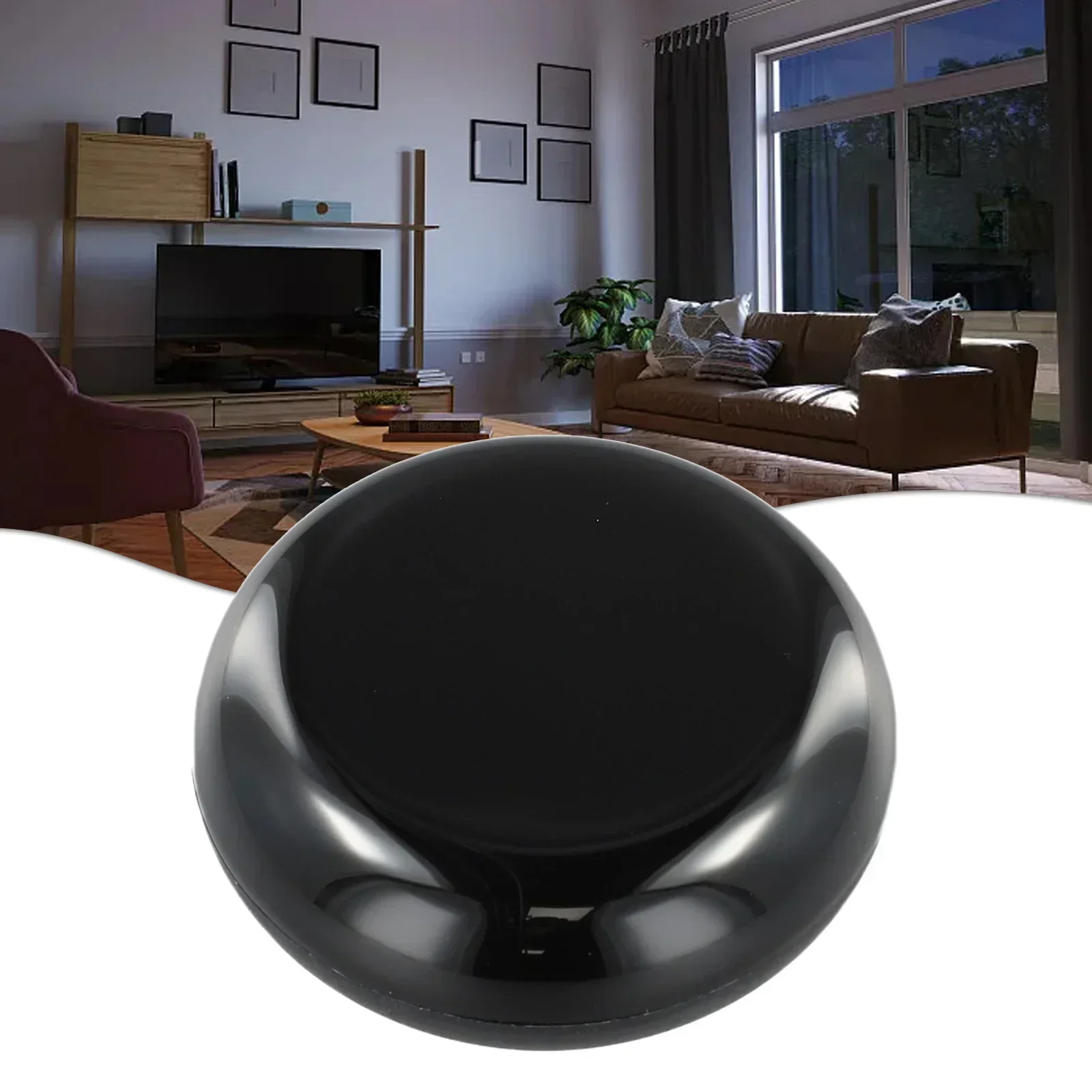 

Tuya WiFi IR Remote Control for Home App Remote Control Voice Control Easy Setup Massive Cloud Database Black