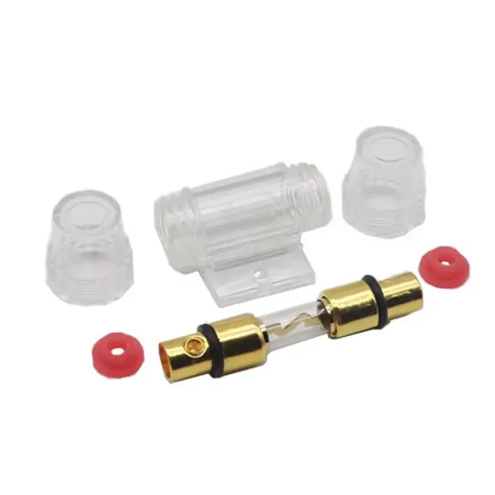 【1Set】 10*38mm Fuse & Holder 30A 40A 50A 60A 70A 80A 100A Car Audio Refit Fuse Holder Car Stereo Audio Circuit Breaker