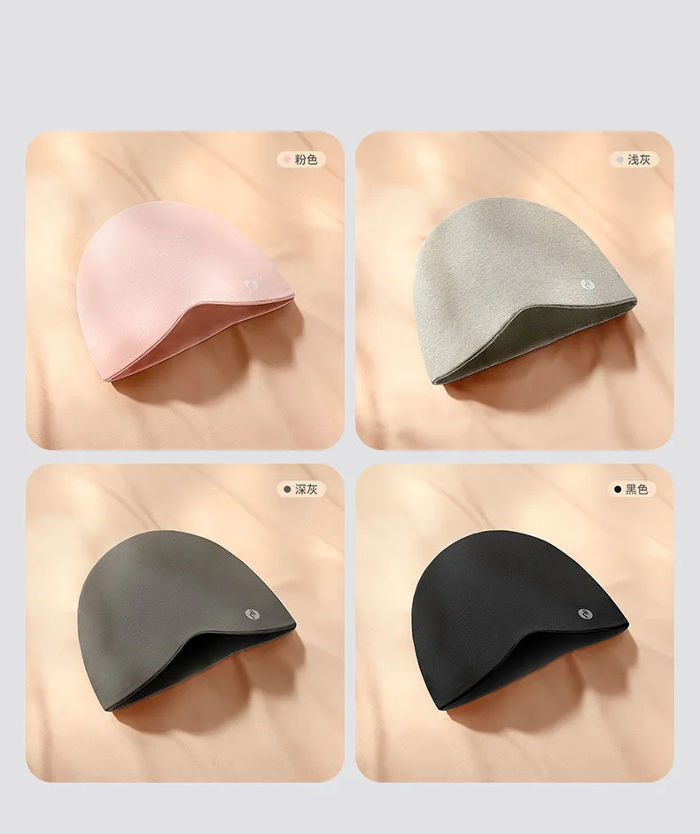 Fashion Winter Confinement Hat Women High Elasticity Shading Sleeping Pile Cap Ear Protection Thickened Cold  Warmth Warm