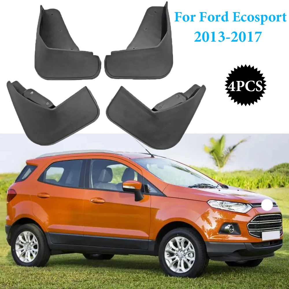 

Mudguards For Ford Ecosport 2013 2014 2015 2016 2017 Car Accessories Mudflap Fender Auto Replacement Parts 4PCS