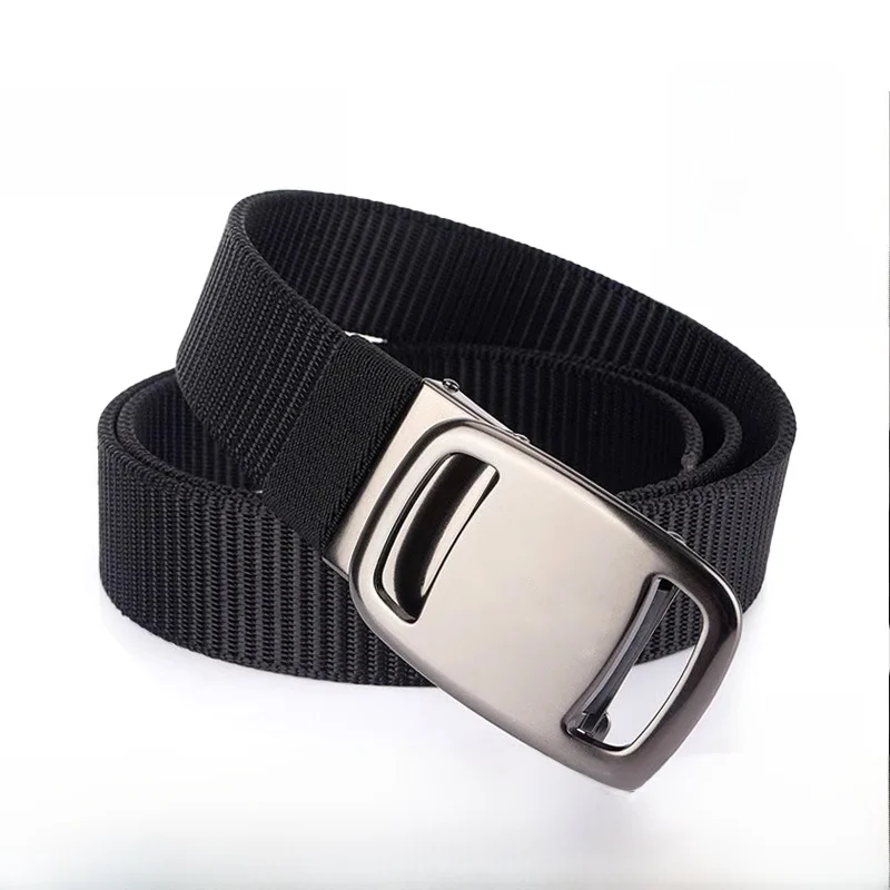 

Новый простой нейлоновый ремень 2026 года для молодых мужчин: модный повседневный универсальный кожаный ремень для джинсов и брюк