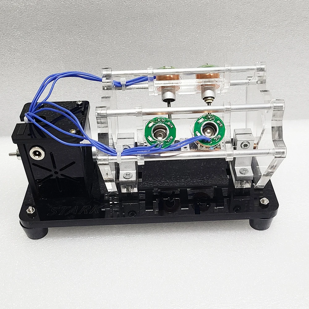 V4 Electromagnet Engine Model Can Start High-speed Motor Car V-type Four-cylinder Engine Creative Toy Gift