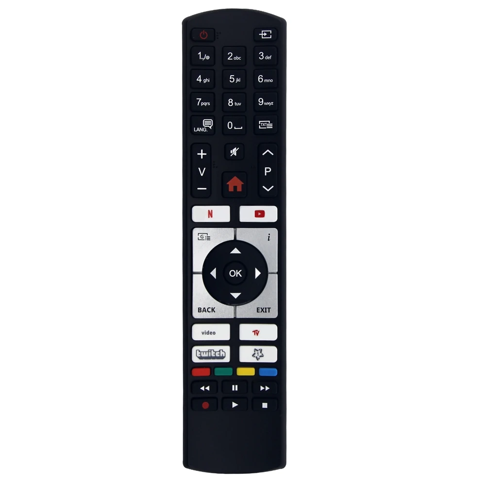 Control remoto de TV A33T-RC4518P para televisores inteligentes LCD LED TELEFUNKEN VESTEL XF32K550 XH32K550D XH39K550 XU55K700