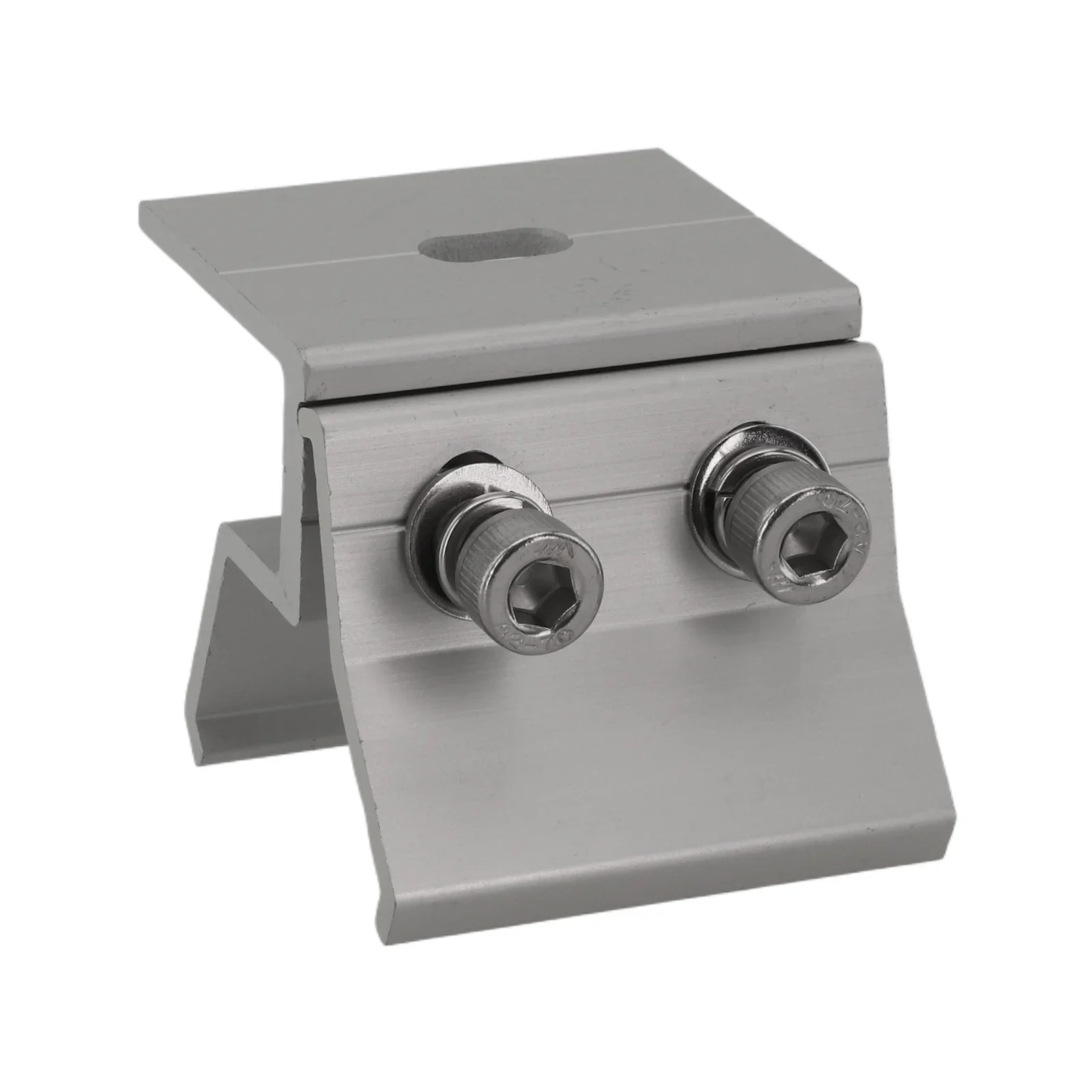 

Набор из 14 алюминиевых зажимов для кровли с фальцевой кровельной плиткой с винтами из нержавеющей стали для монтажа солнечных панелей на складчатых металлических крышах