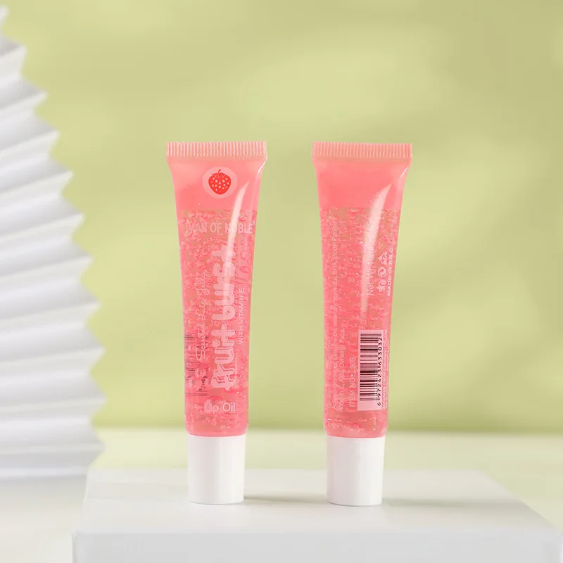 Wholesale 36pcs Fruit Vitamin Lip Gloss Set Cute High-shine Natural Moisturizing Kids Girls Lip Oil Kawaii Lips Care Bulk