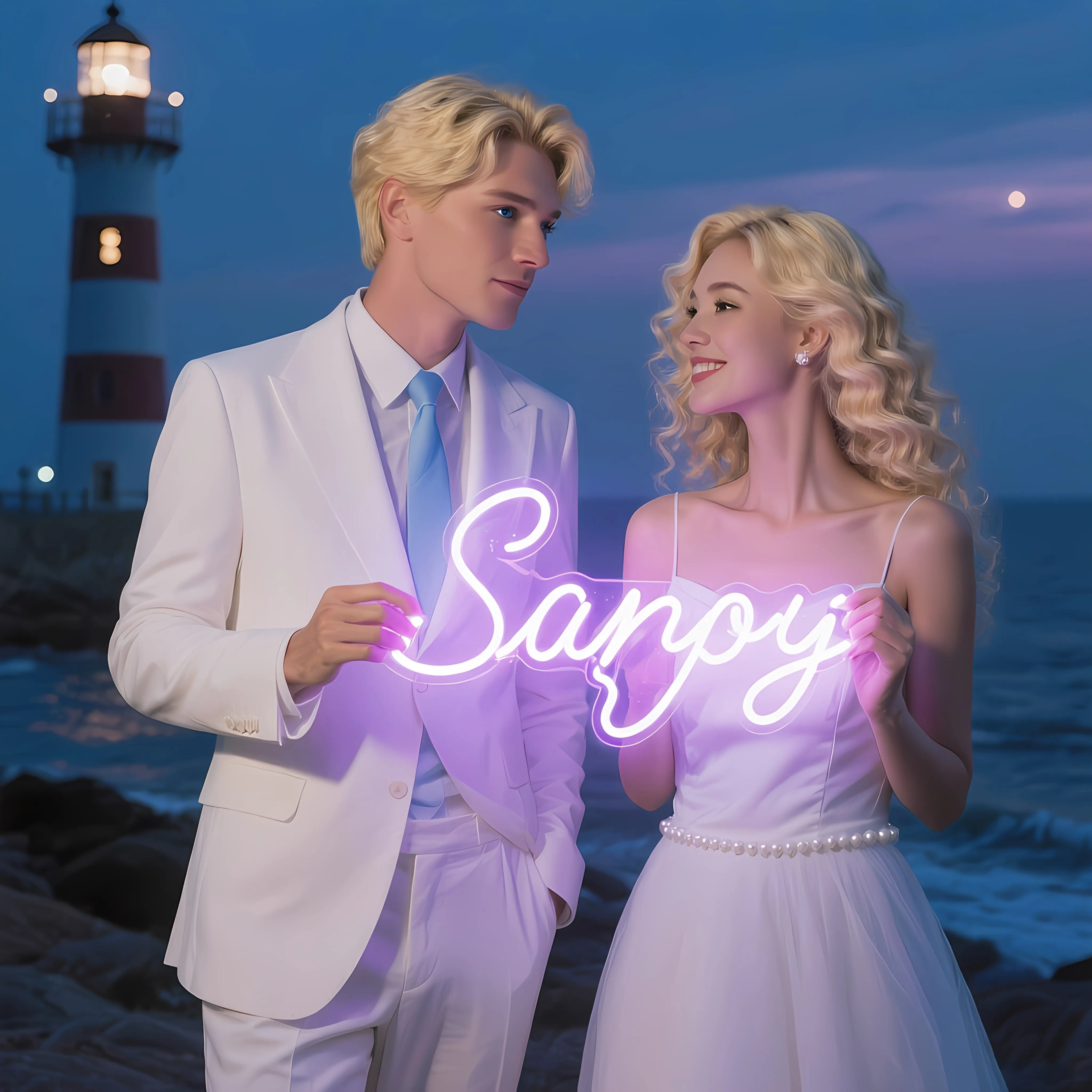

Personalized Name Neon Light Custom LED Neon USB Powered Multi Font Color For Wedding Birthday Party Bedroom Decoration Gifts