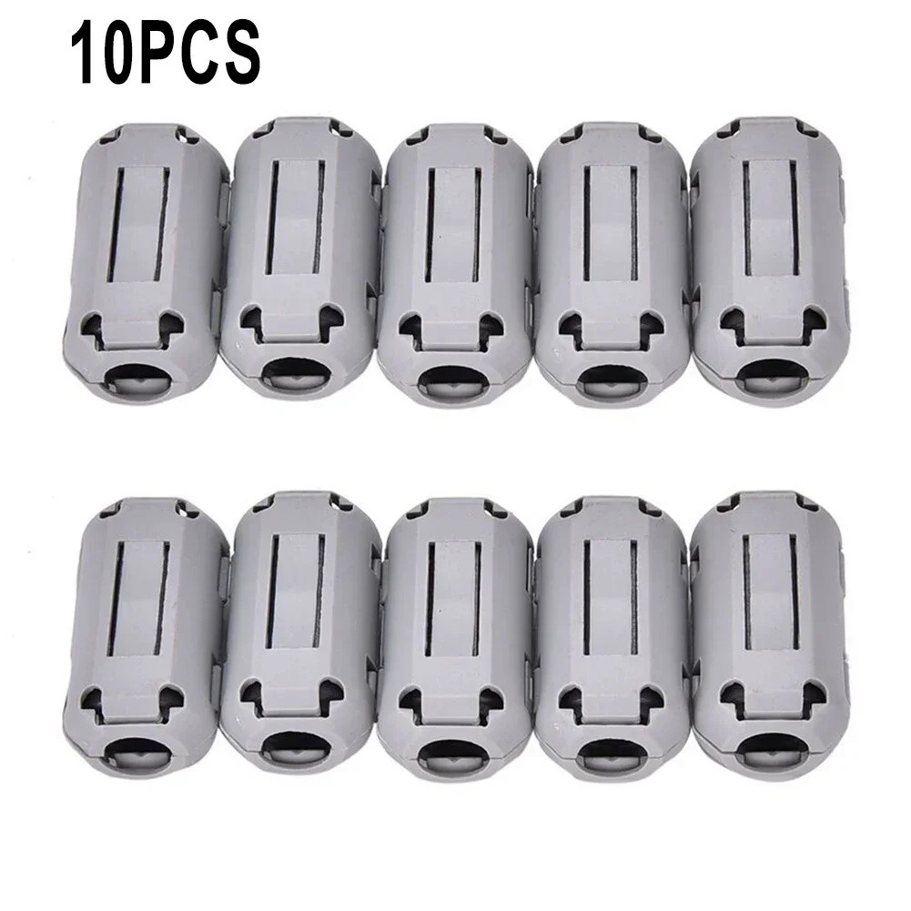 

10Pcs 5mm Ferrite Core Noise Suppressor Filter Ring Cable Clamp RFI EMI For Computers Hard Disks Audio Equipment Copiers