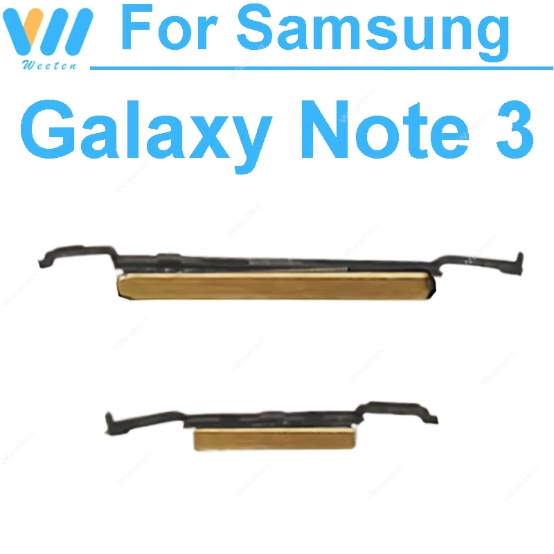 

For Samsung Galaxy Note 3 ON OFF Power Volume Buttons Side Keys Parts N9005 N900 N900A N900T N900V N900S up/down Volume Buttons