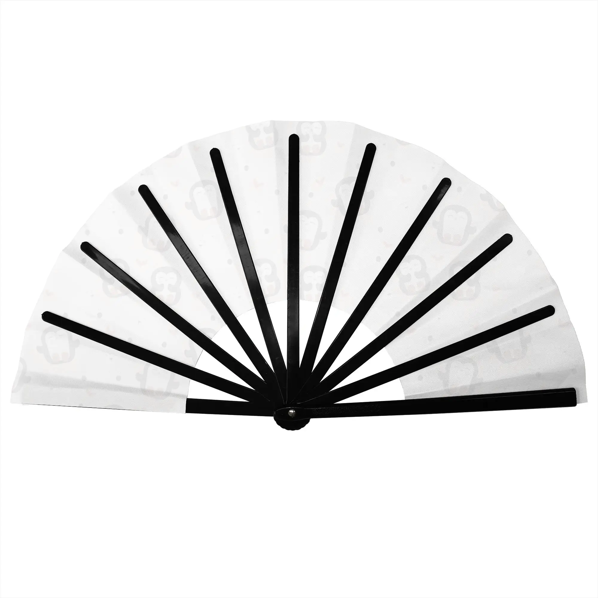 Polar Bears and Penguins  Portable Pocket Fan Outdoor Cute  Animal Folding Fan Chinese Dance Cooling Handheld Fans