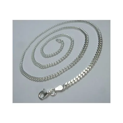 Ottoman Silver 314cc Male Silver Necklace Chain Thin Model 9Gr