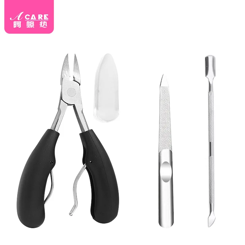 DX01/Eagle Nose Pliers/A1PQ0-Easy to Use Thick Hard Nail Scissors Nail Groove with Pointed Oblique Mouth Home Pedicure E