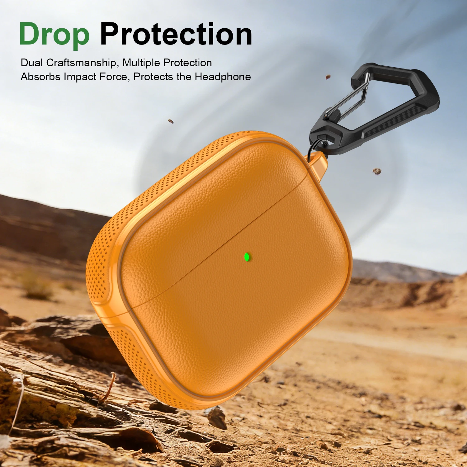 Für Apple Airpods Pro3 Air Pods Kabellose Bluetooth-Kopfhörer Schutzhülle Anti-Verlust Kopfhörertasche für Airpods4