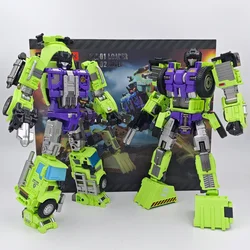 [In stock] Mecha Invasion GLA-01 GLA-02 22cm GIANT LEGION Devastator Transformation Scrapper Mixmaster Action Figure