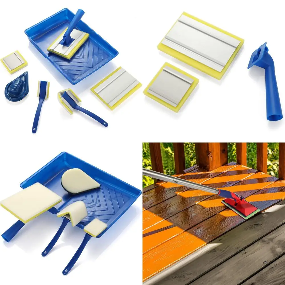 

Набор подушечек для рисования, накладка для угловых стен и потолков, 7 дюймов, заправки для подушечек Painter ¡ ̄, большое окно для окантовки угла, отделка и подкраска P